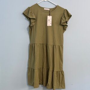 Primark Olive Green Mini Dress